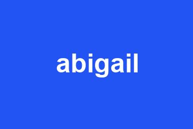 abigail