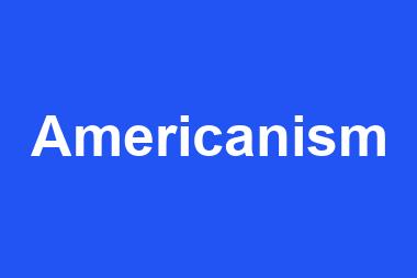 Americanism