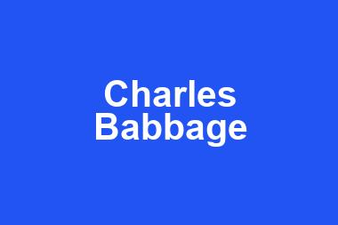 Charles Babbage