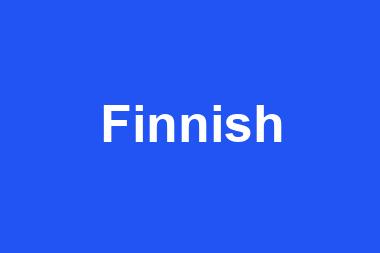 Finnish