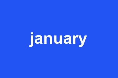 january