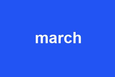 march