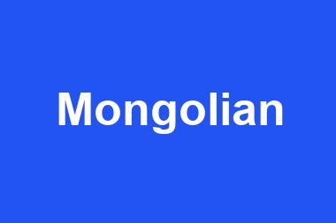 Mongolian