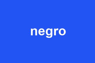 negro