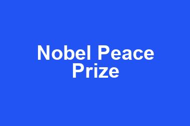 Nobel Peace Prize