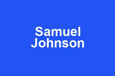 Samuel Johnson