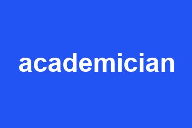 academician