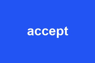 accept