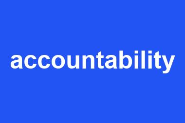 accountability