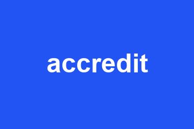 accredit