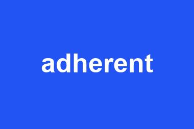 adherent