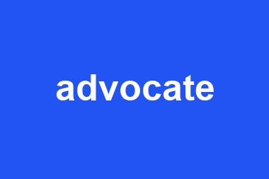 advocate