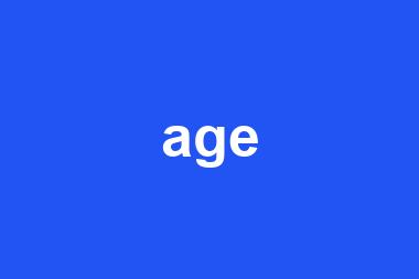 age