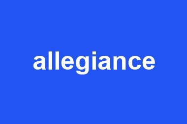 allegiance