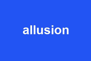 allusion