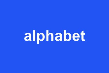 alphabet