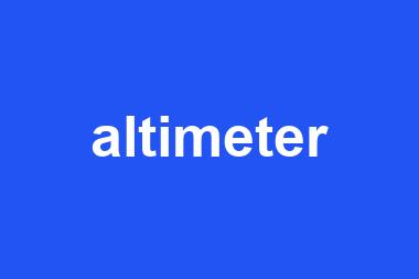 altimeter