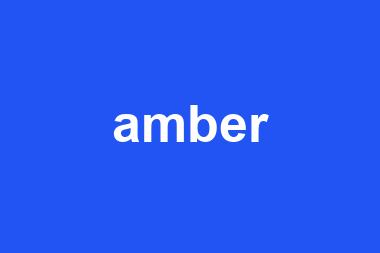 amber