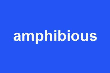 amphibious