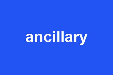 ancillary