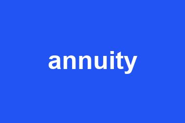 annuity