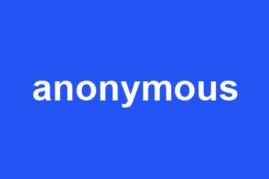 anonymous