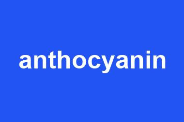 anthocyanin