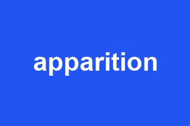 apparition