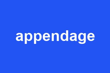 appendage