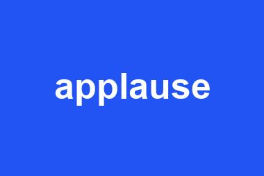 applause