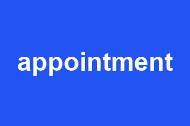 appointment