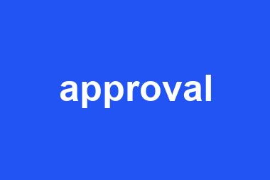 approval