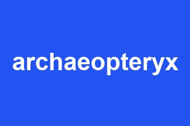 archaeopteryx