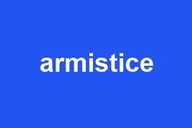 armistice