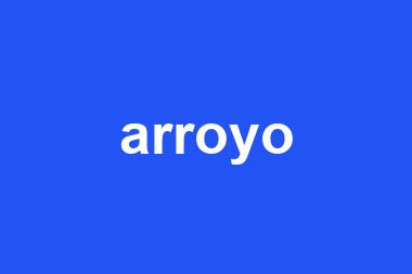 arroyo