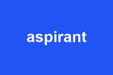 aspirant