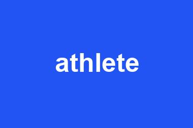 athlete