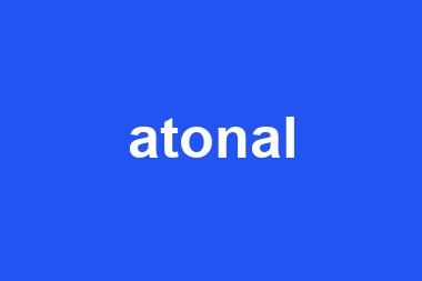 atonal