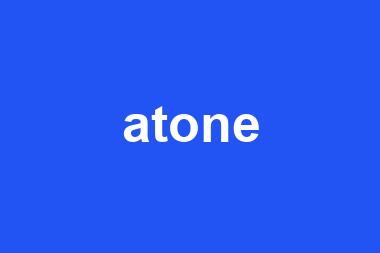 atone