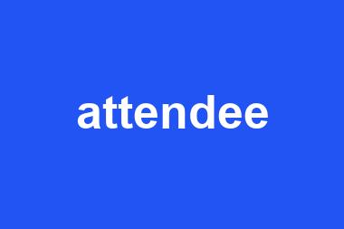 attendee