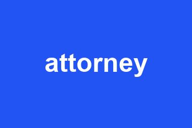 attorney