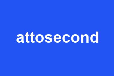 attosecond