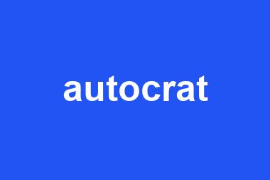 autocrat