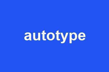 autotype