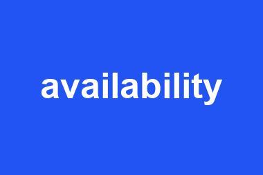 availability