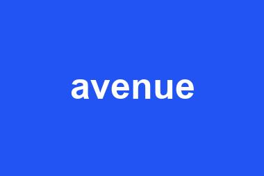 avenue