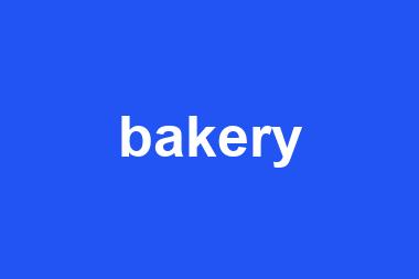 bakery