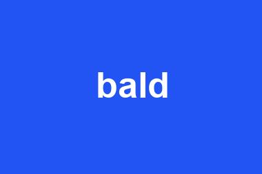 bald