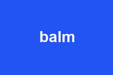 balm