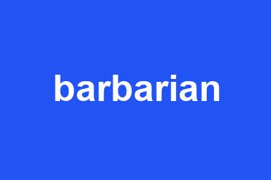 barbarian